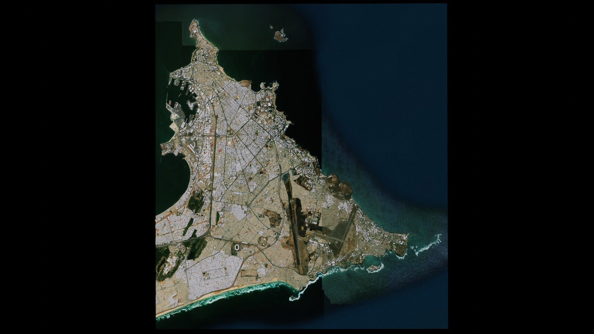 Dakar - Senegal 3D model_2