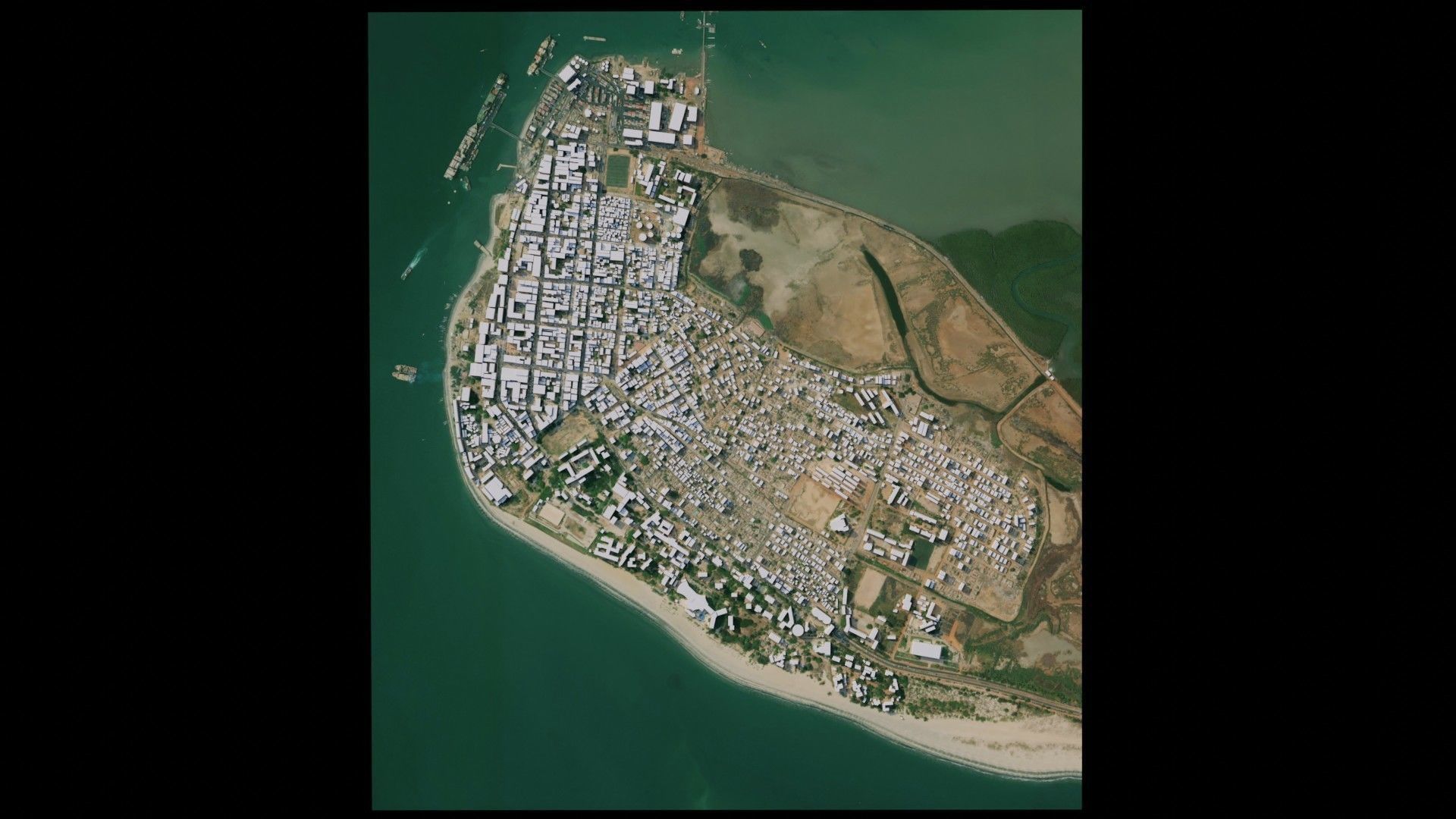 Banjul - Gambia 3D model_2