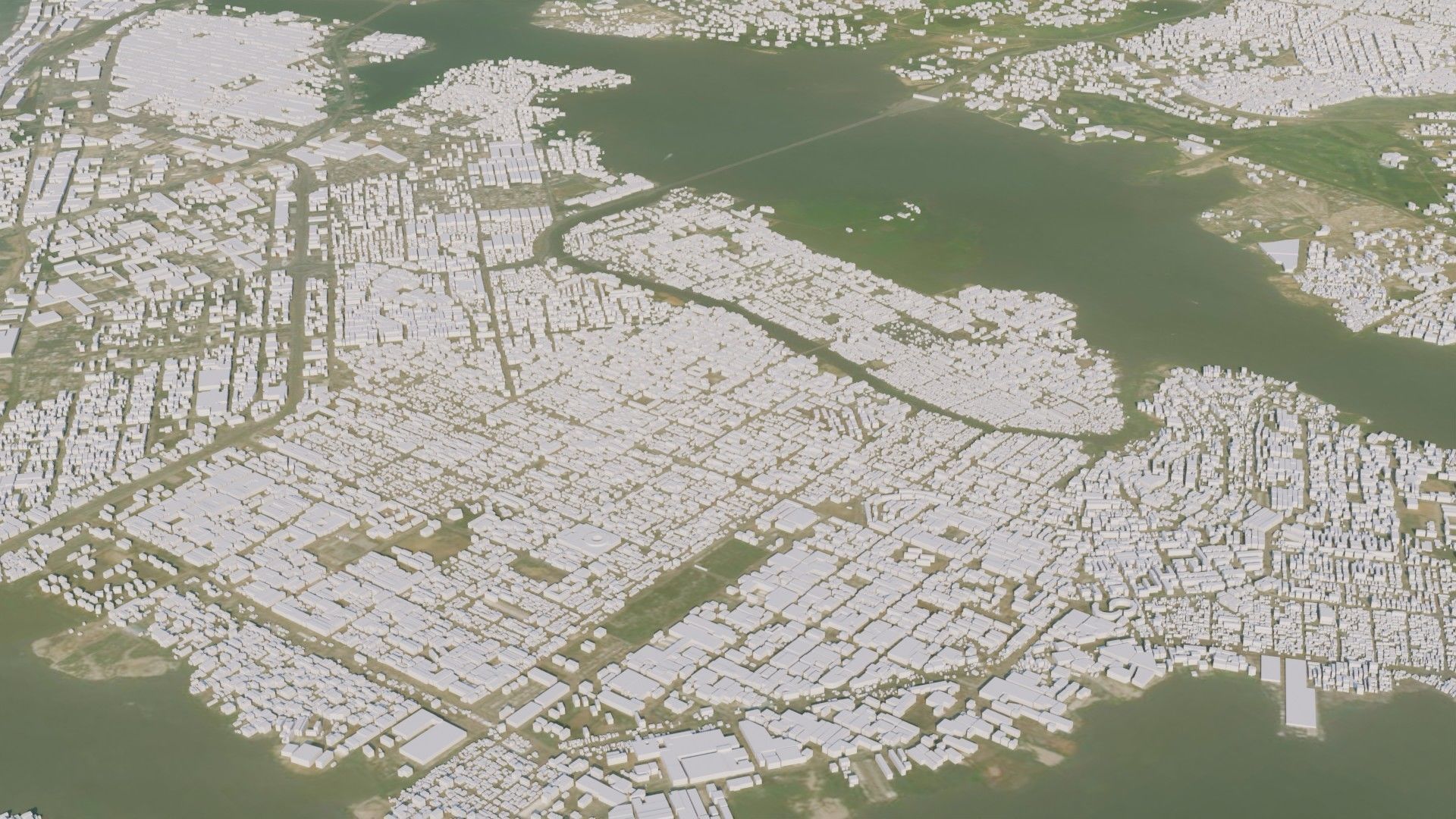 Abidjan - Cote d Ivoire 3D model_1