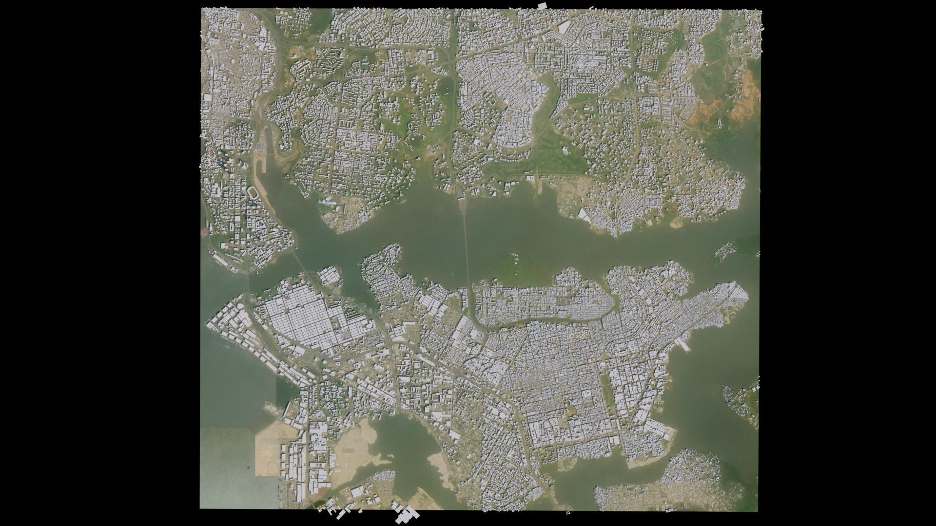 Abidjan - Cote d Ivoire 3D model_2