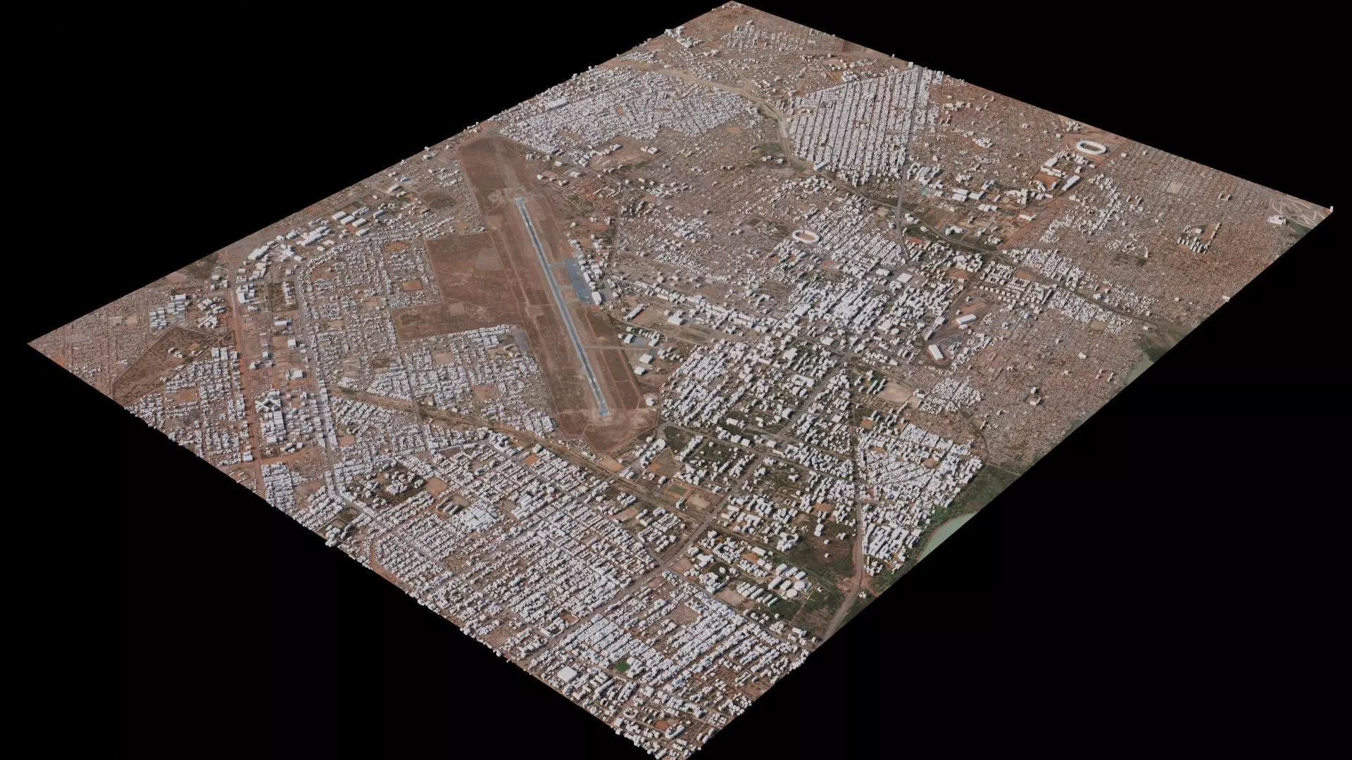 Ouagadougou - Burkina Faso 3D model_0