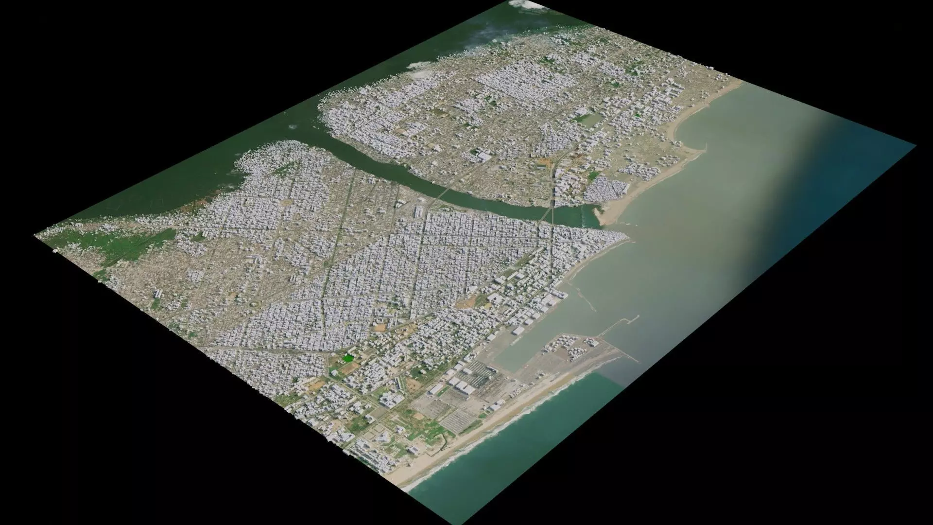 Cotonou - Benin 3D model_0