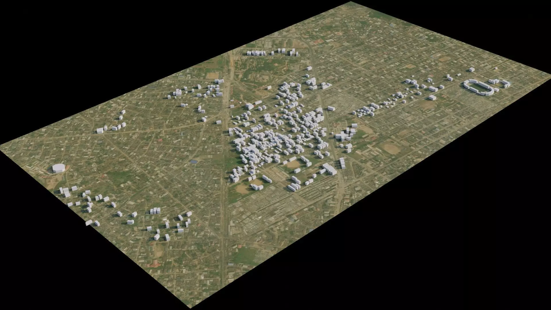 Aba - Nigeria 3D model