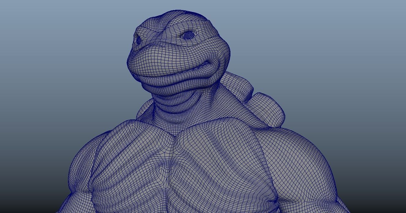 Teenage Mutant Ninja Turtles Leonardo 3D model_5