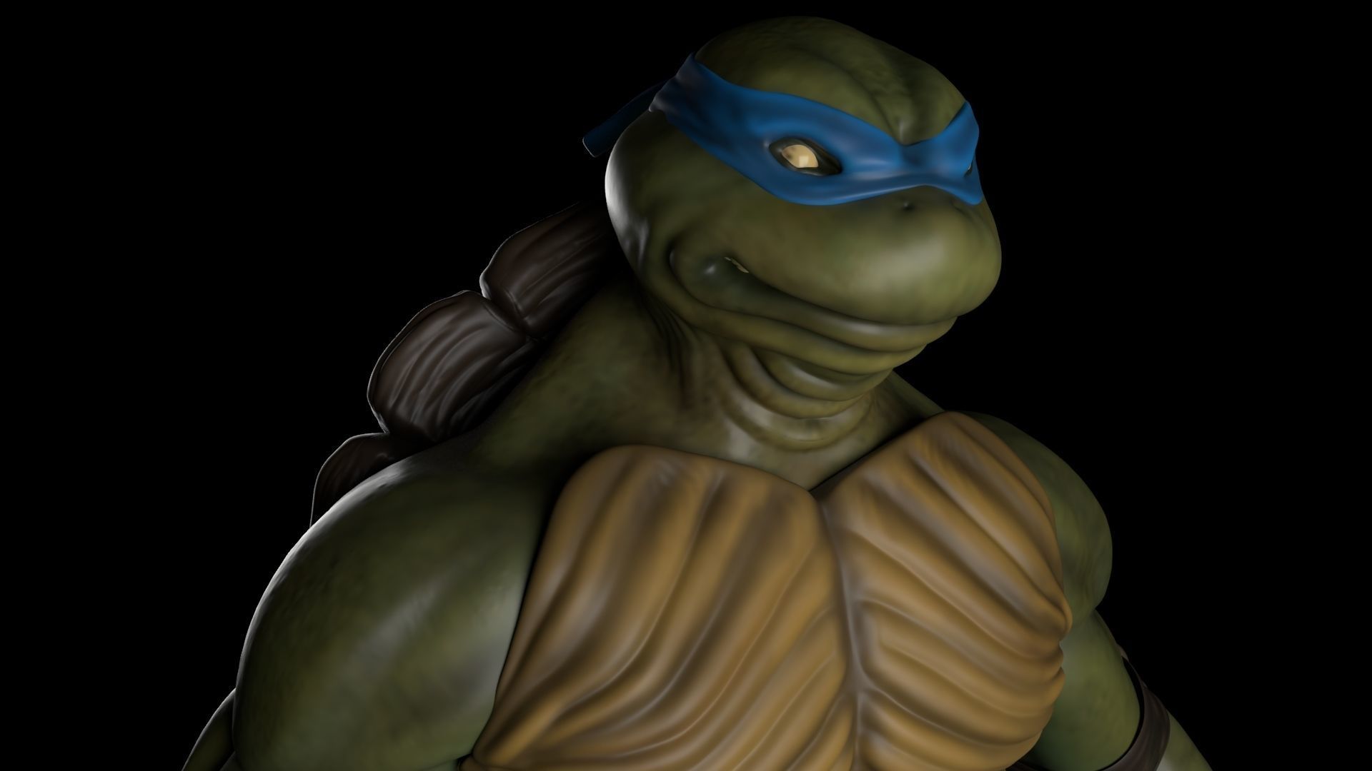 Teenage Mutant Ninja Turtles Leonardo 3D model_1