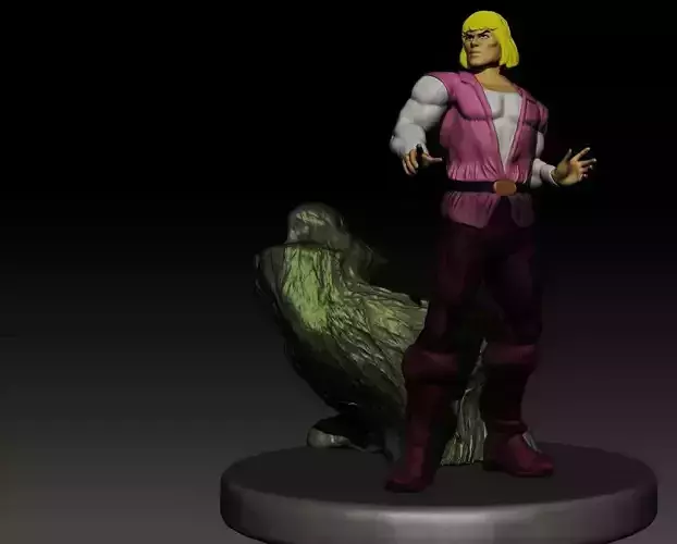 Adam from He-man 3D model