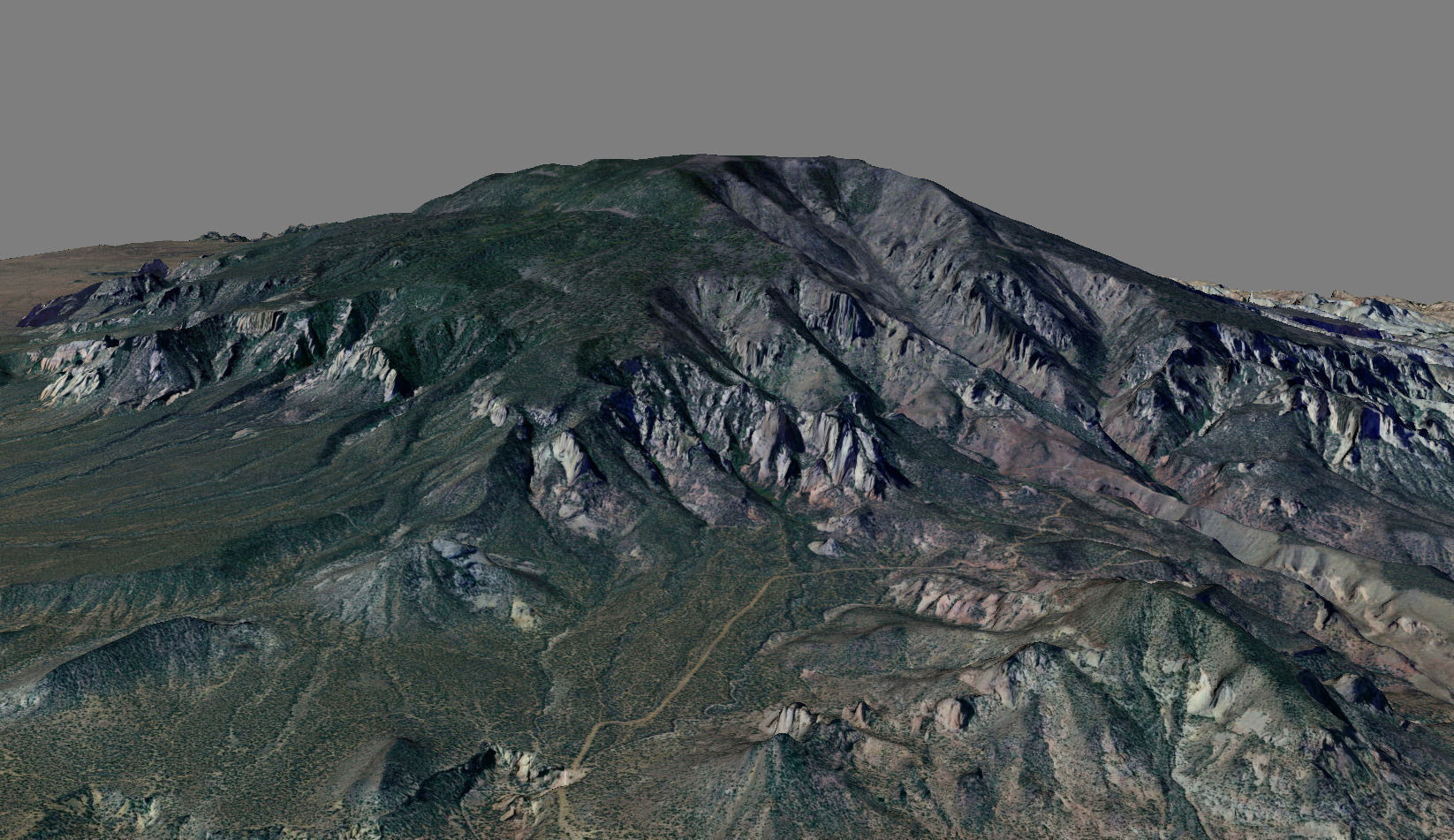 Navajo Mountain 3D model_2