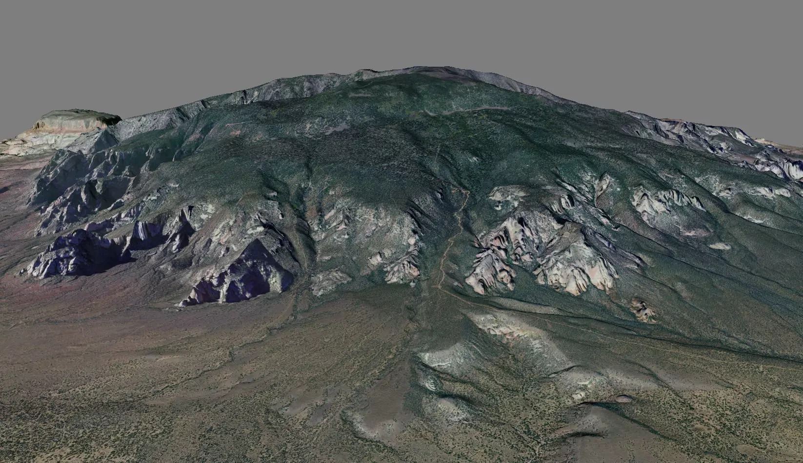 Navajo Mountain 3D model_0