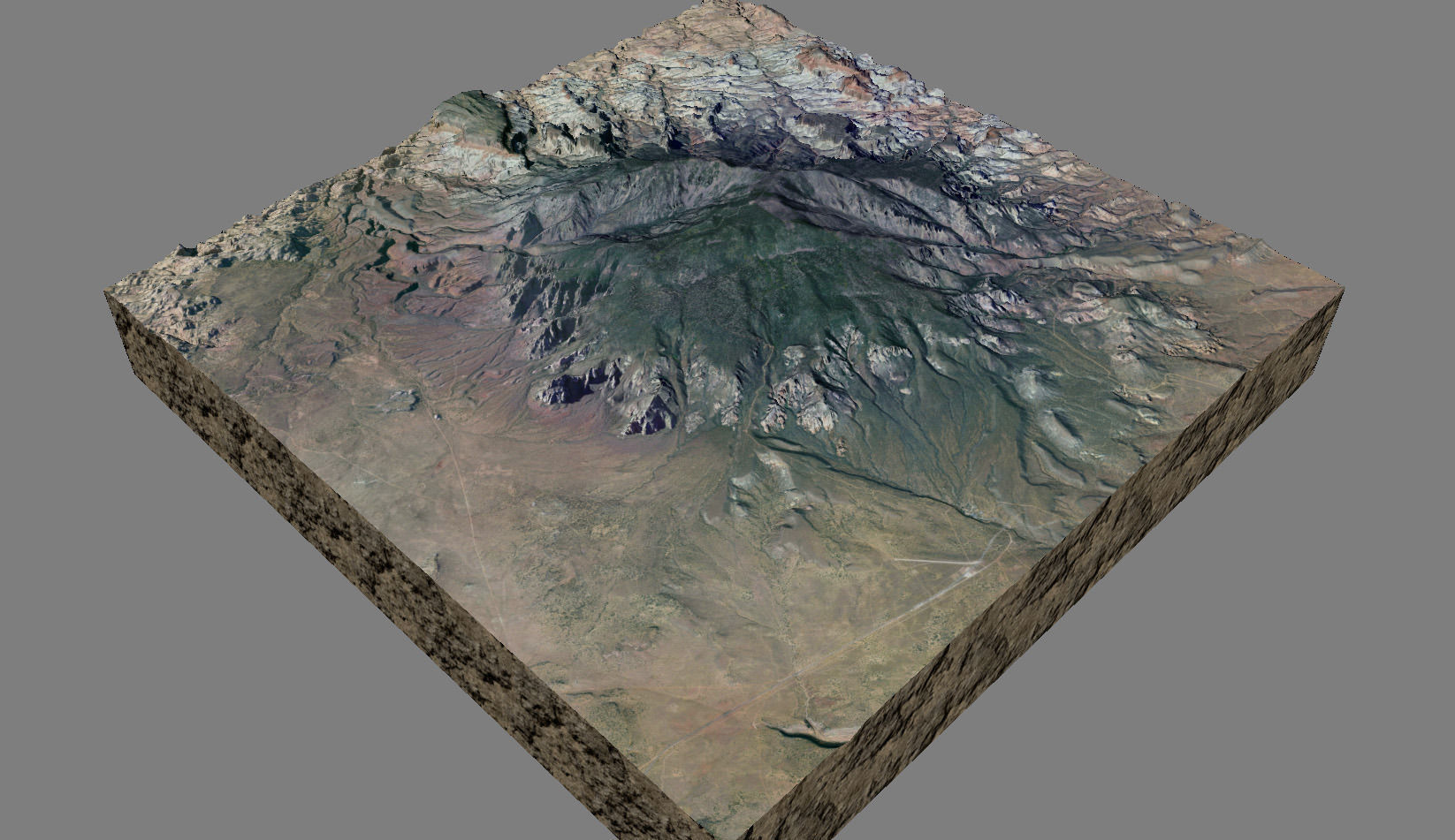 Navajo Mountain 3D model_1