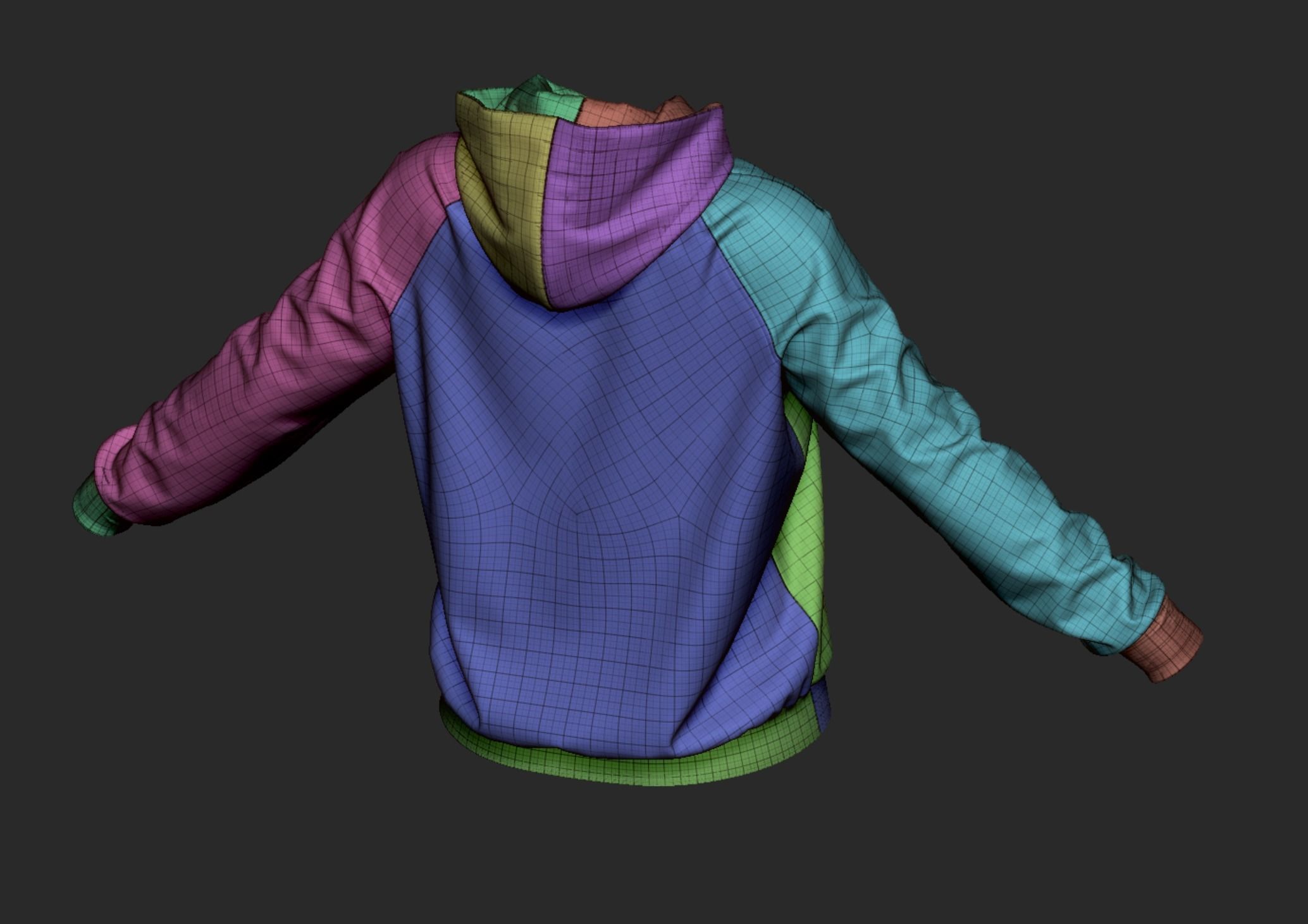 Hoodie 3D model_5
