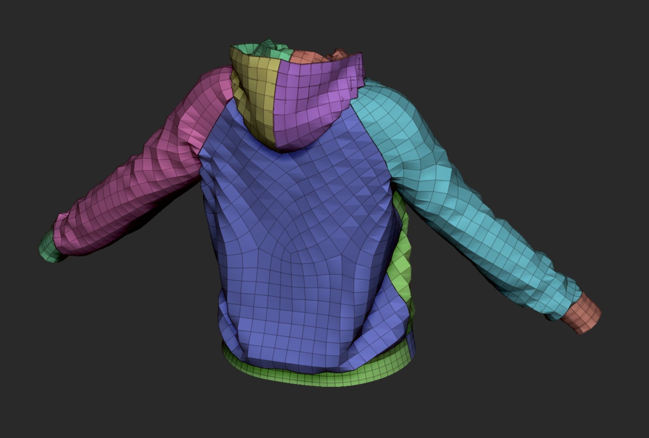 Hoodie 3D model_6