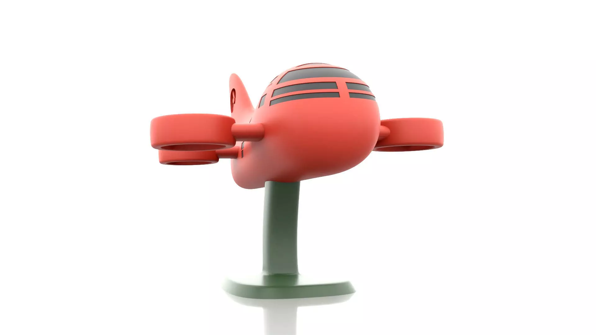 Toppat Clan airship 3D printable 3D print model_0