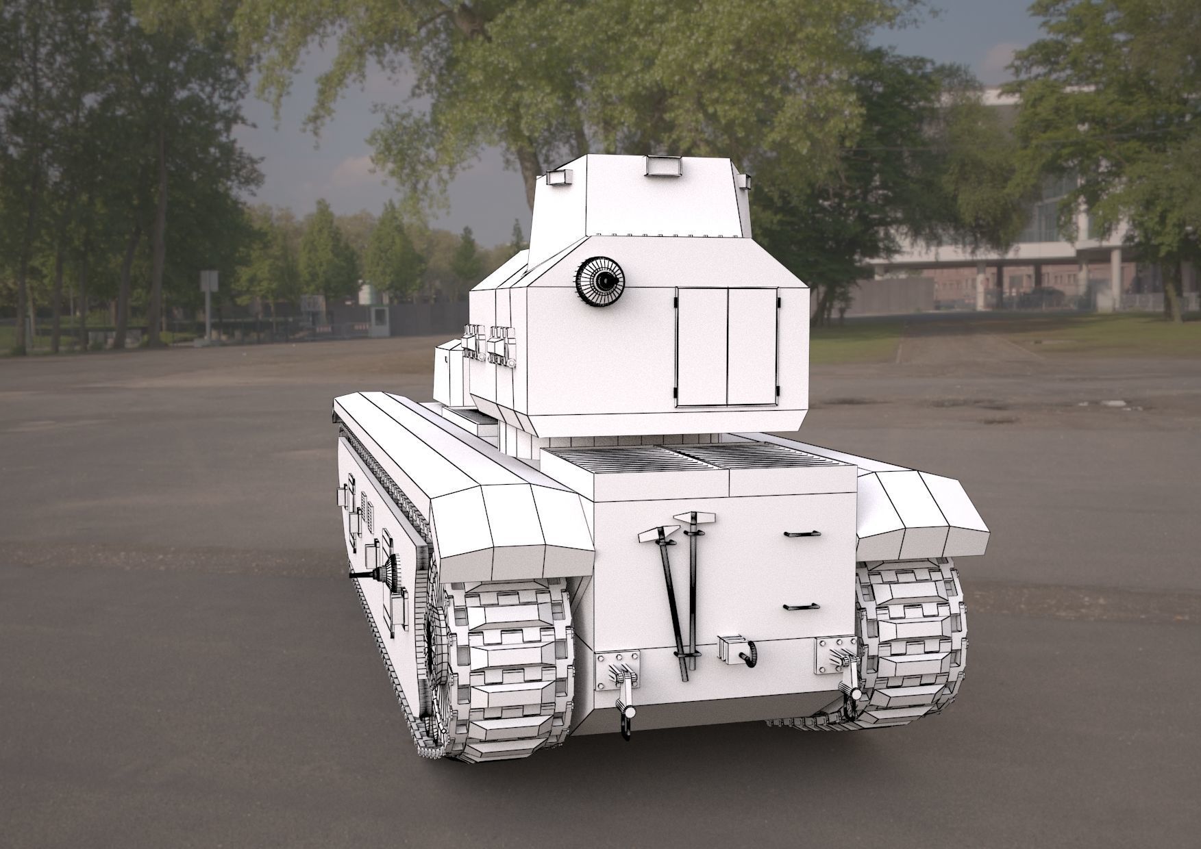 FCM F1 TANK 3d model 3D model_7