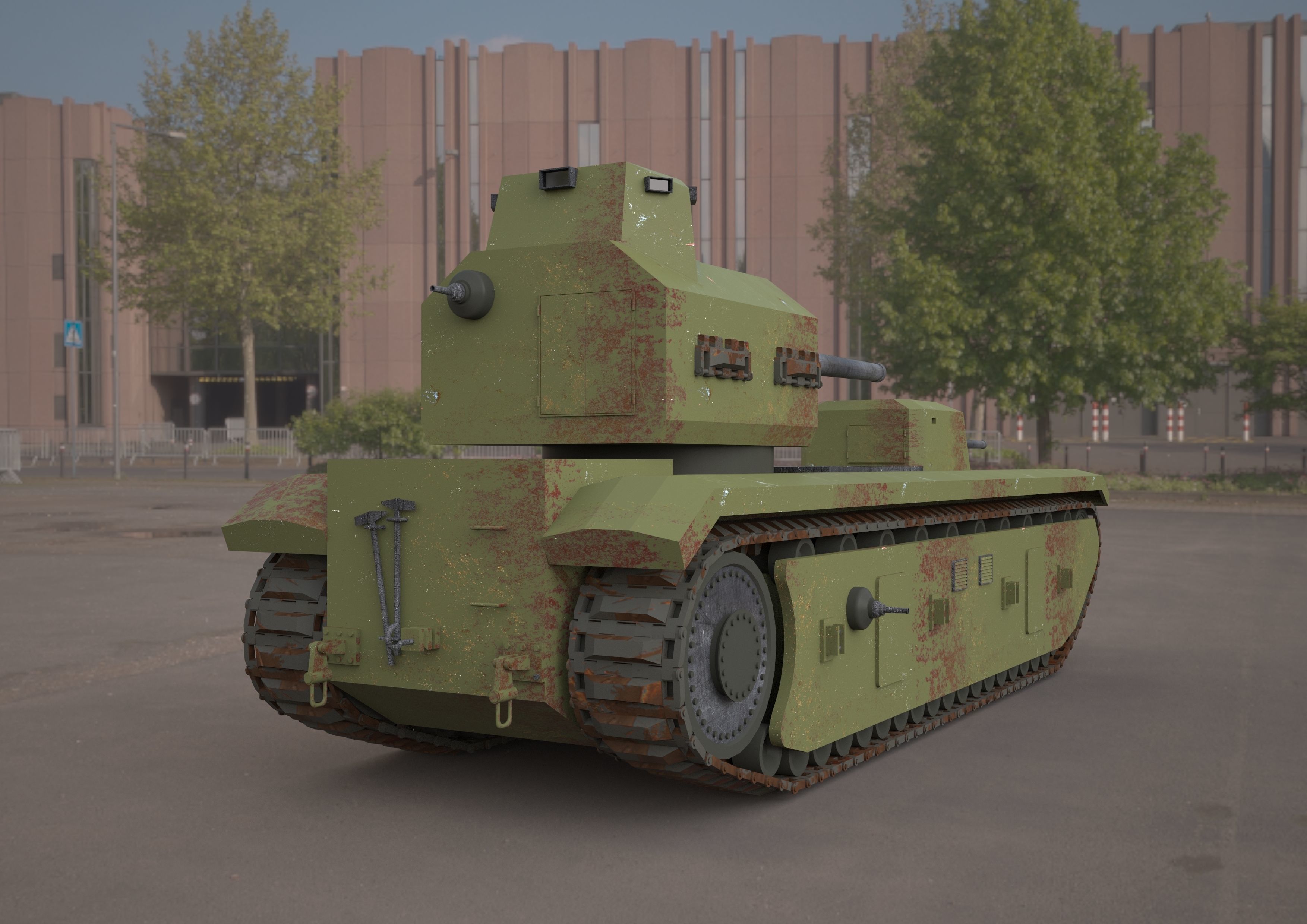 FCM F1 TANK 3d model 3D model_11