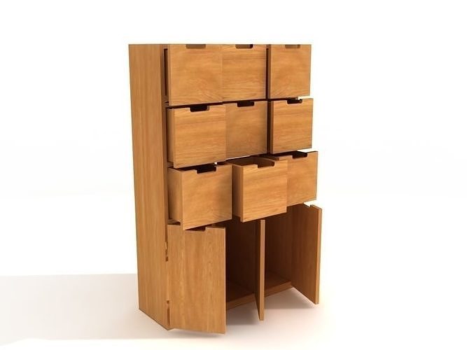 Chest of Drawers  3D model