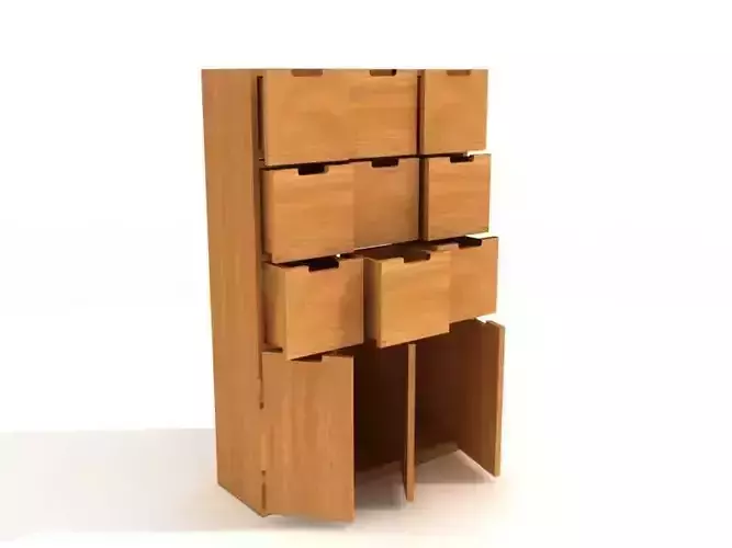 Chest of Drawers  3D model