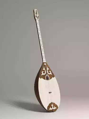 Dombra mandolin 3D model