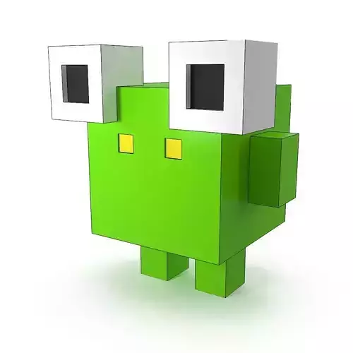 Voxel frog