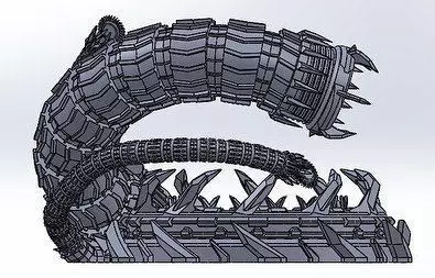 base transformers shockwave 3dprint 3D print model_0