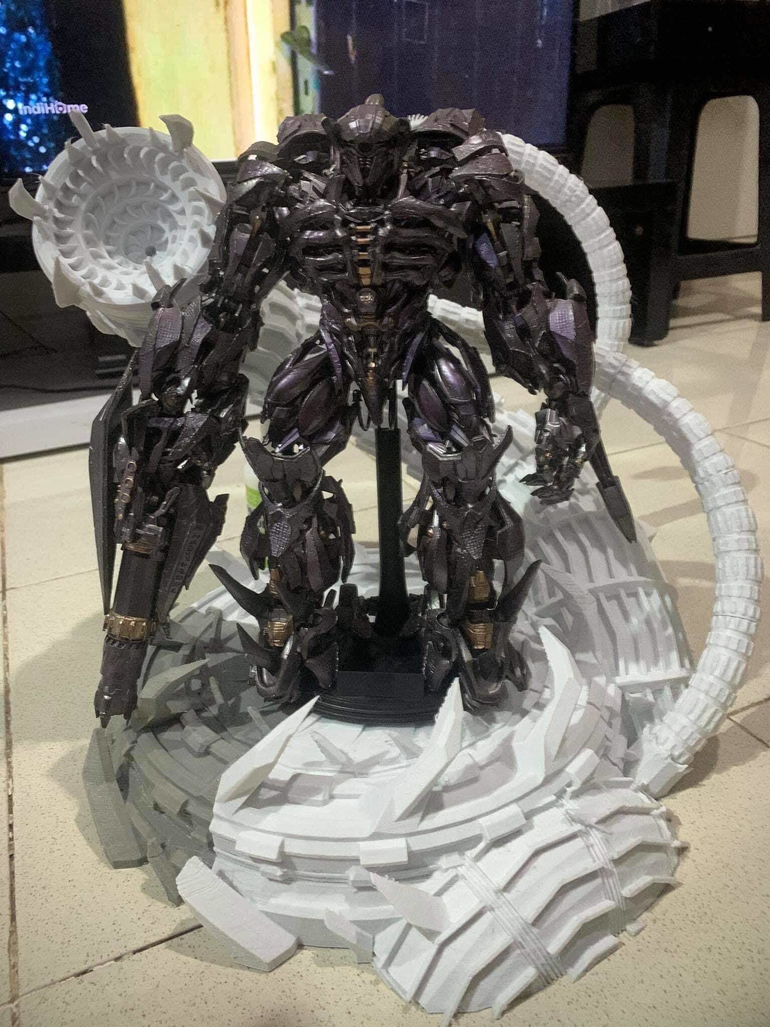 base transformers shockwave 3dprint 3D print model_6