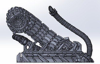 base transformers shockwave 3dprint 3D print model_3