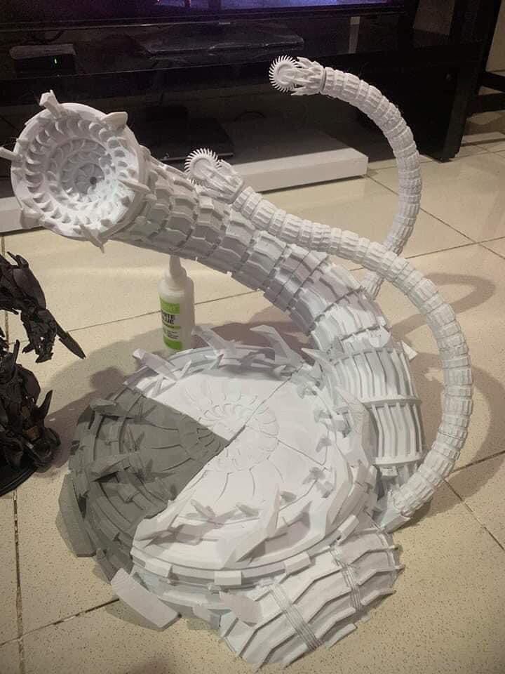 base transformers shockwave 3dprint 3D print model_5