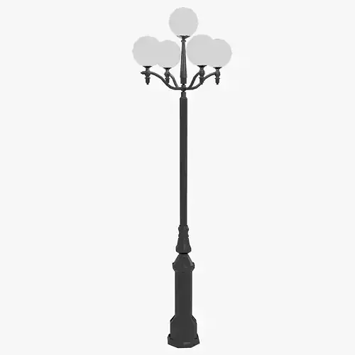 street light 2 3D model
