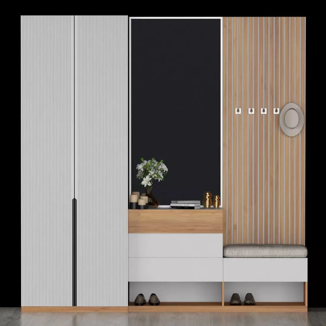 hall furniture 29 3D model