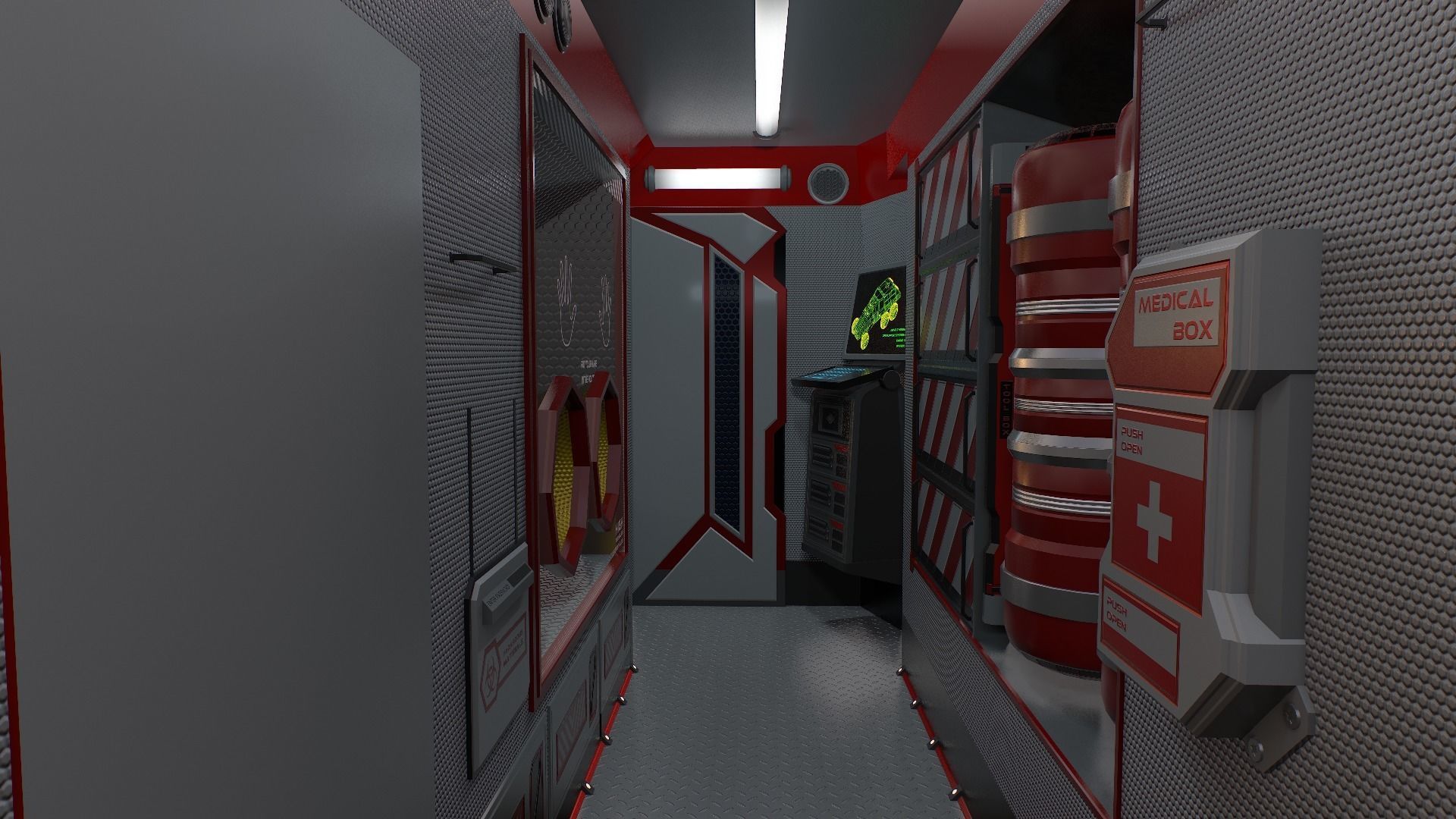 NASA exploration rover Low-poly 3D model_13