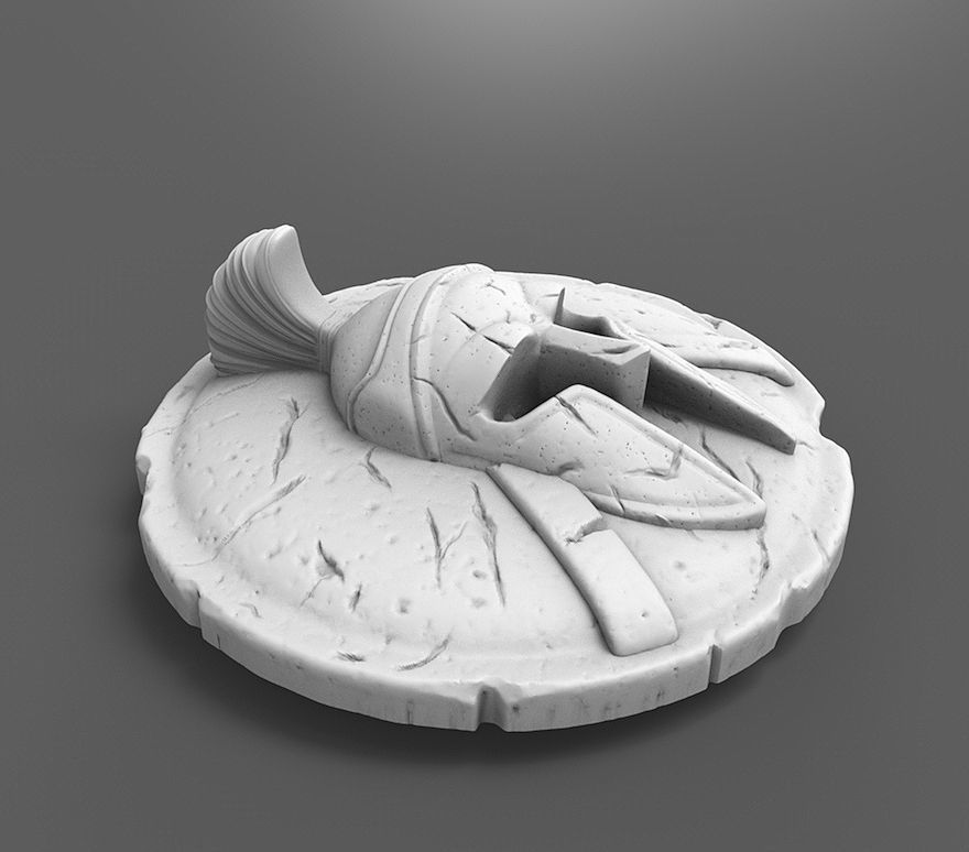 spartan for cnc 3d printable 3D print model_3