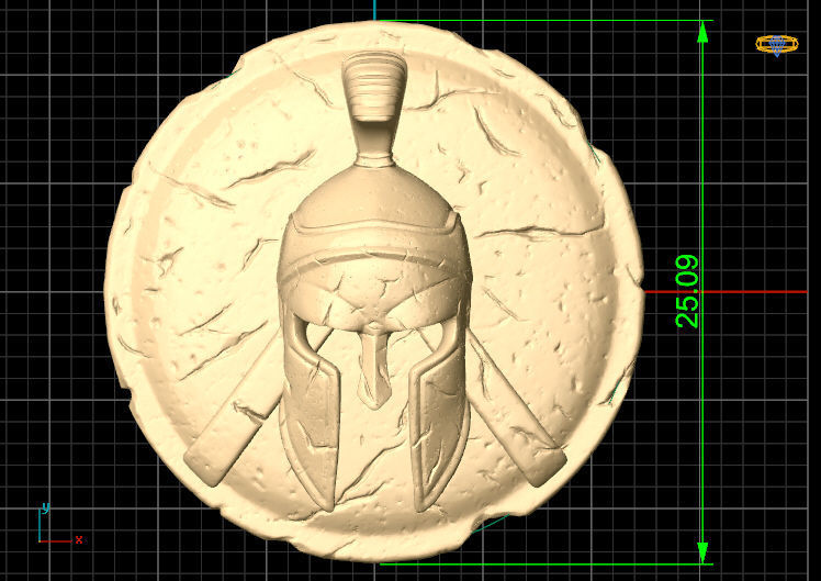 spartan for cnc 3d printable 3D print model_8