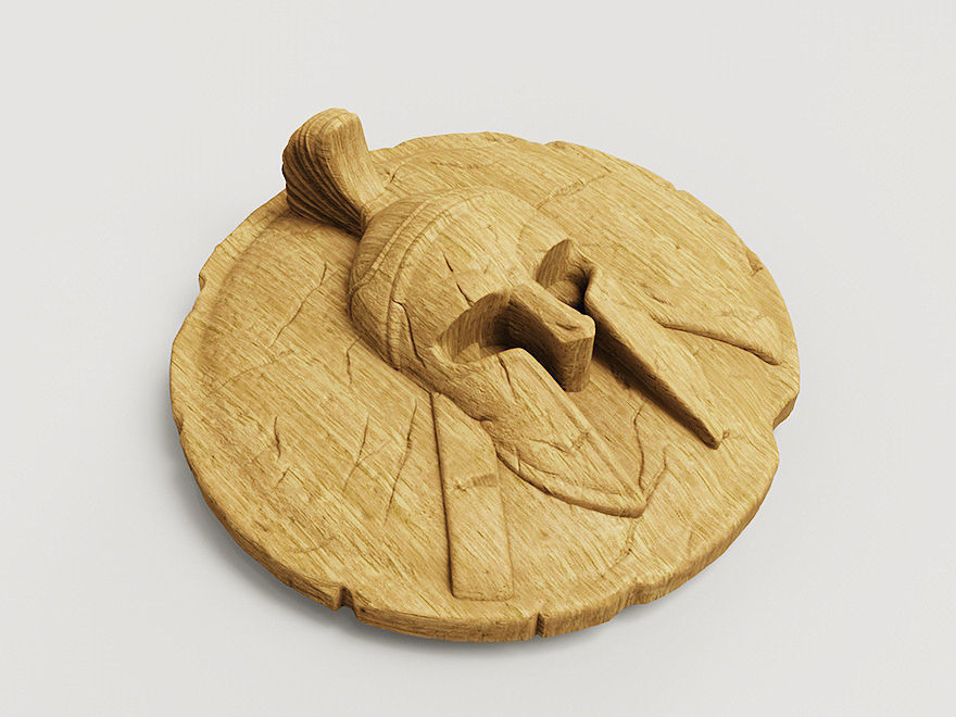 spartan for cnc 3d printable 3D print model_1