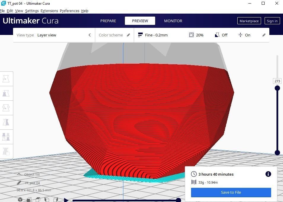 Icosphere pot flower planter 3D print model_12