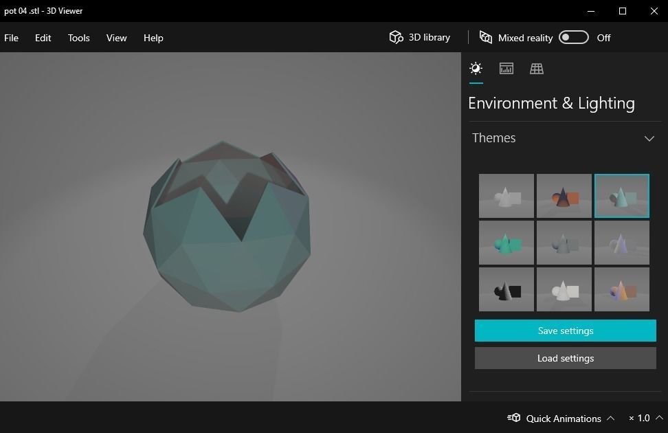Icosphere pot flower planter 3D print model_18