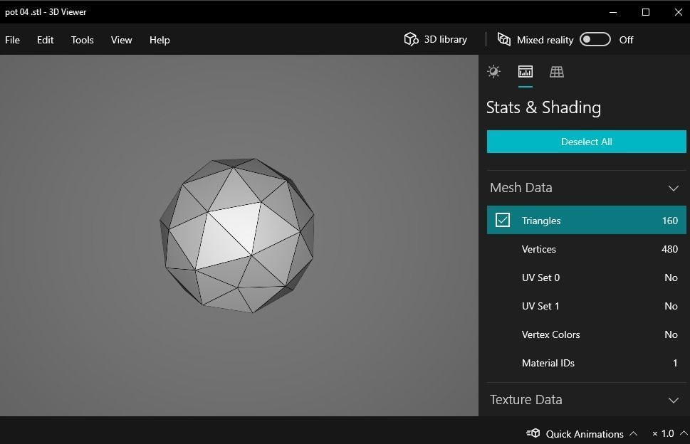 Icosphere pot flower planter 3D print model_17