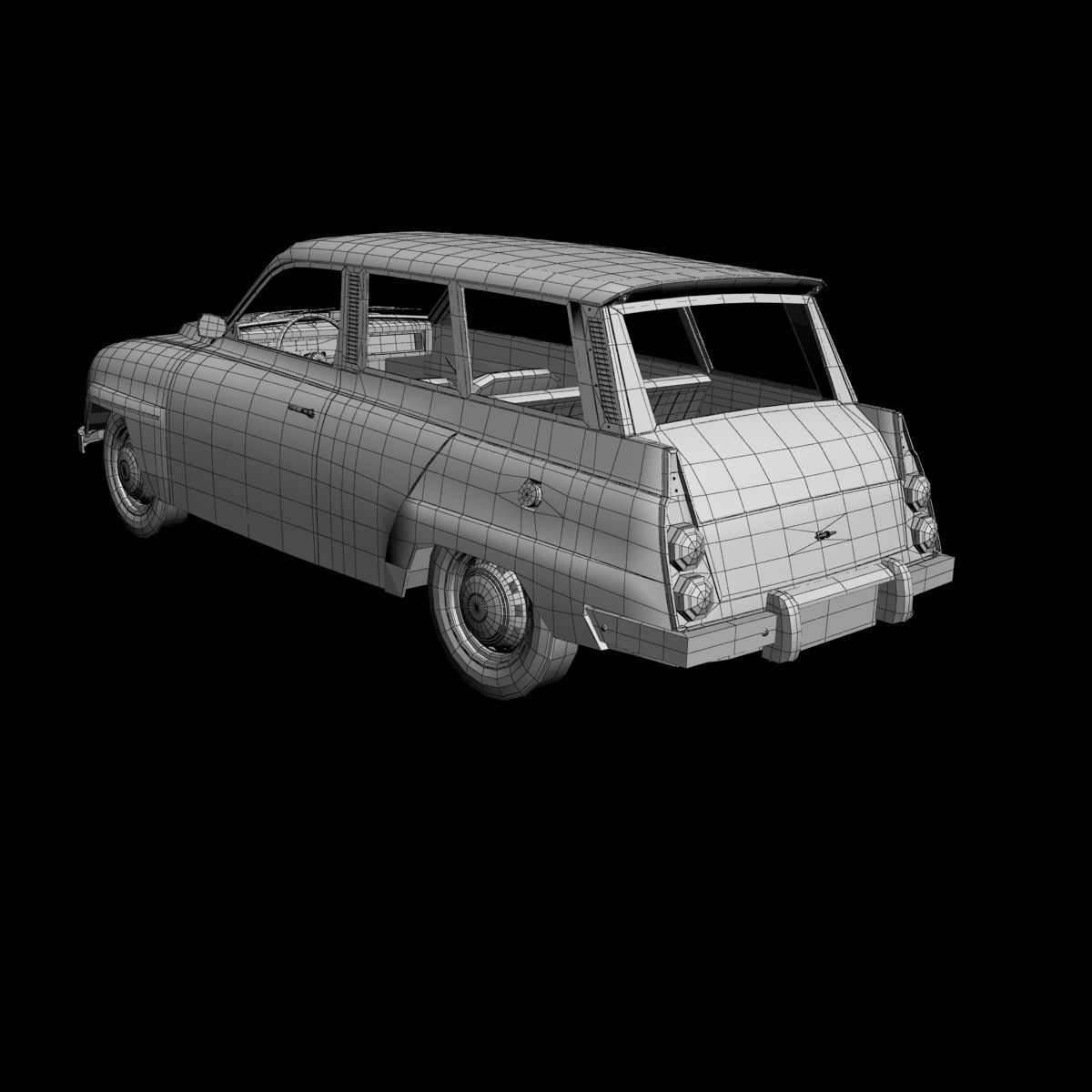 SAAB 95 3D model_15