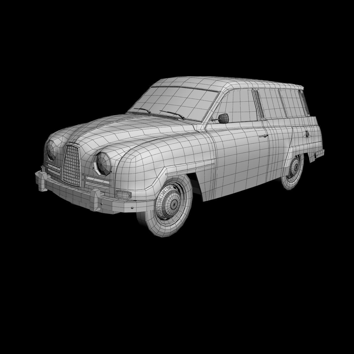 SAAB 95 3D model_13