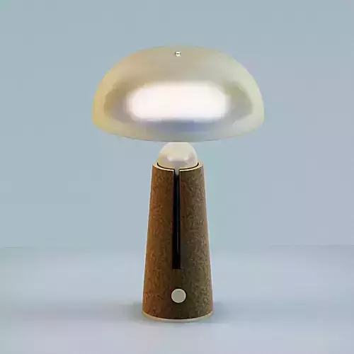 Metal Dome Table Lamp 3D model Metal Dome Table Lamp 3D model