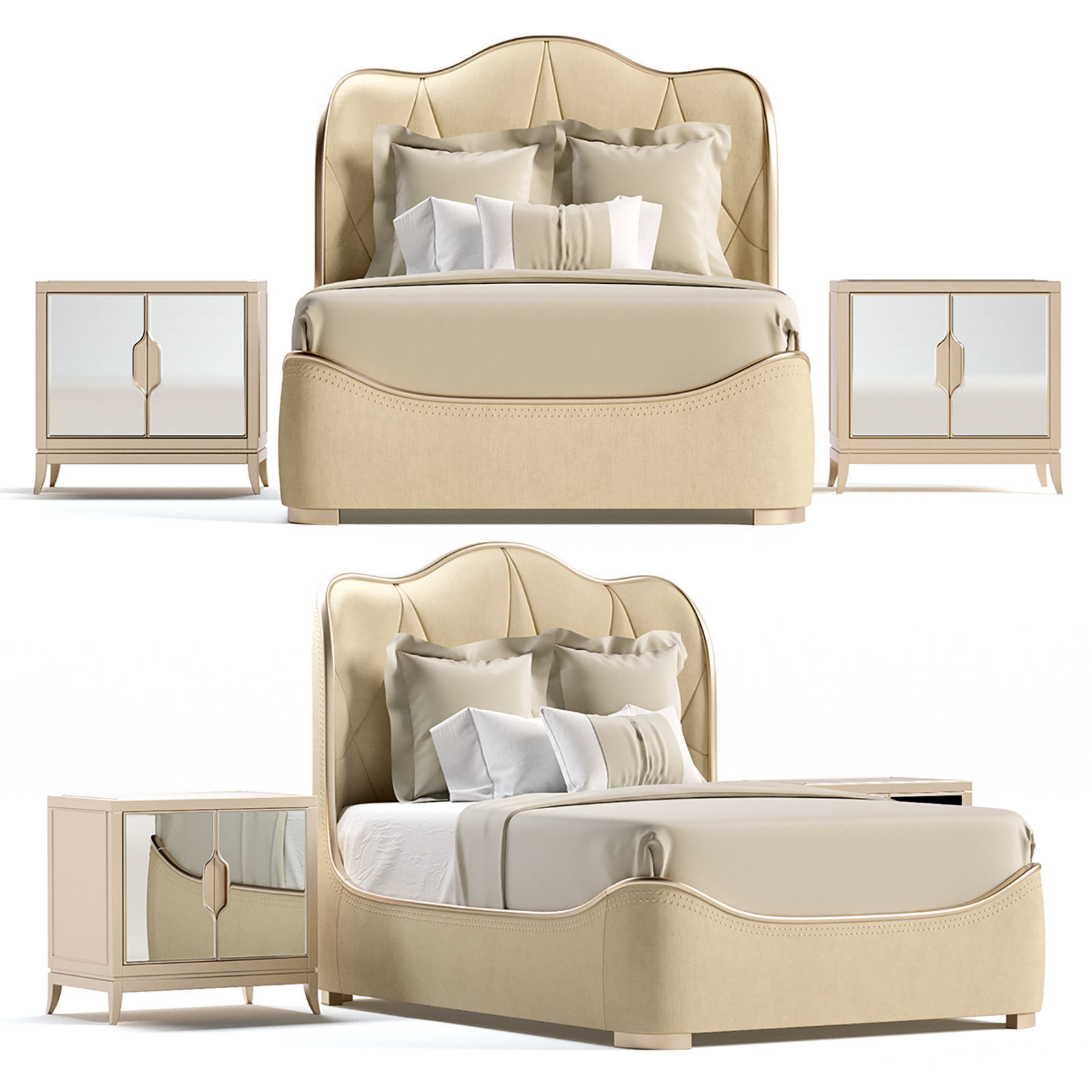 Schnadig Adela set 6 3D model_0