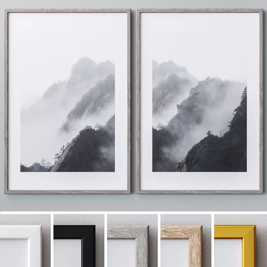 Photo Frames Set 69 3D model_0