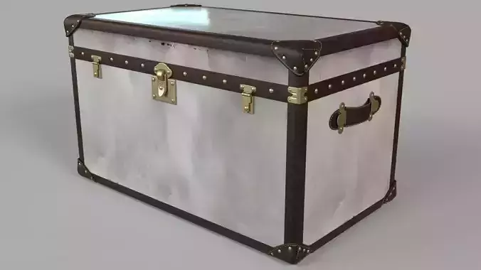 Metal Trunk 3D model