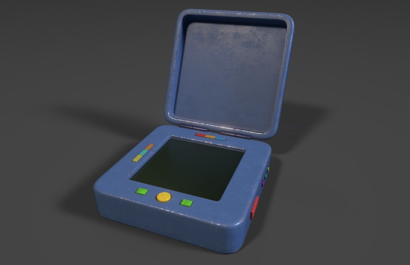 Yo-ho-hompass Low-poly 3D model_9