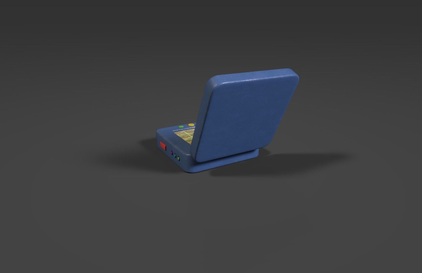 Yo-ho-hompass Low-poly 3D model_8