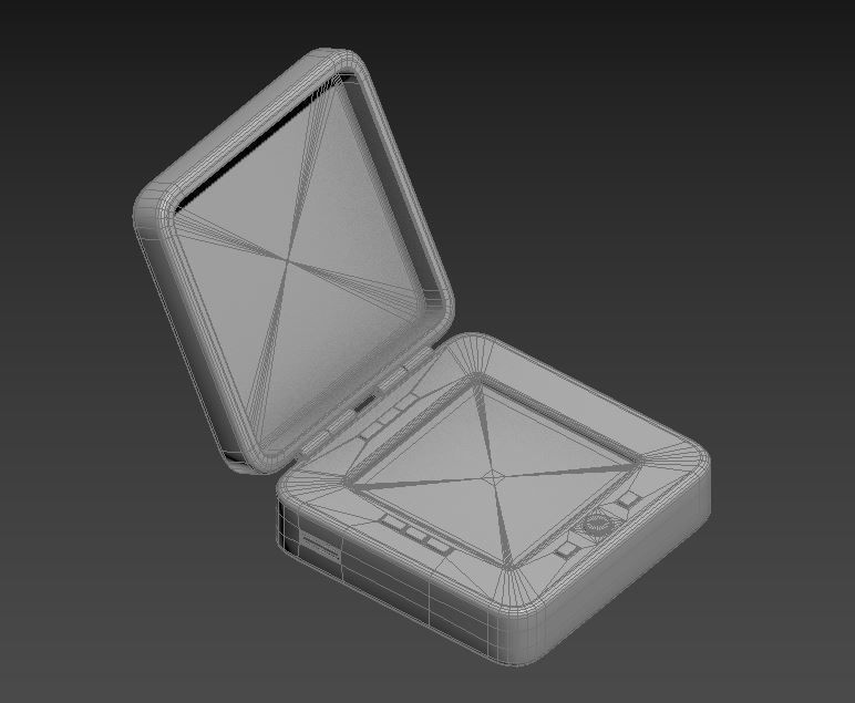 Yo-ho-hompass Low-poly 3D model_12