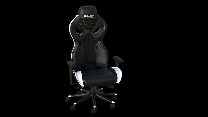 GAMING CHAIR MODEL OBJ FBX Low-poly 3D model