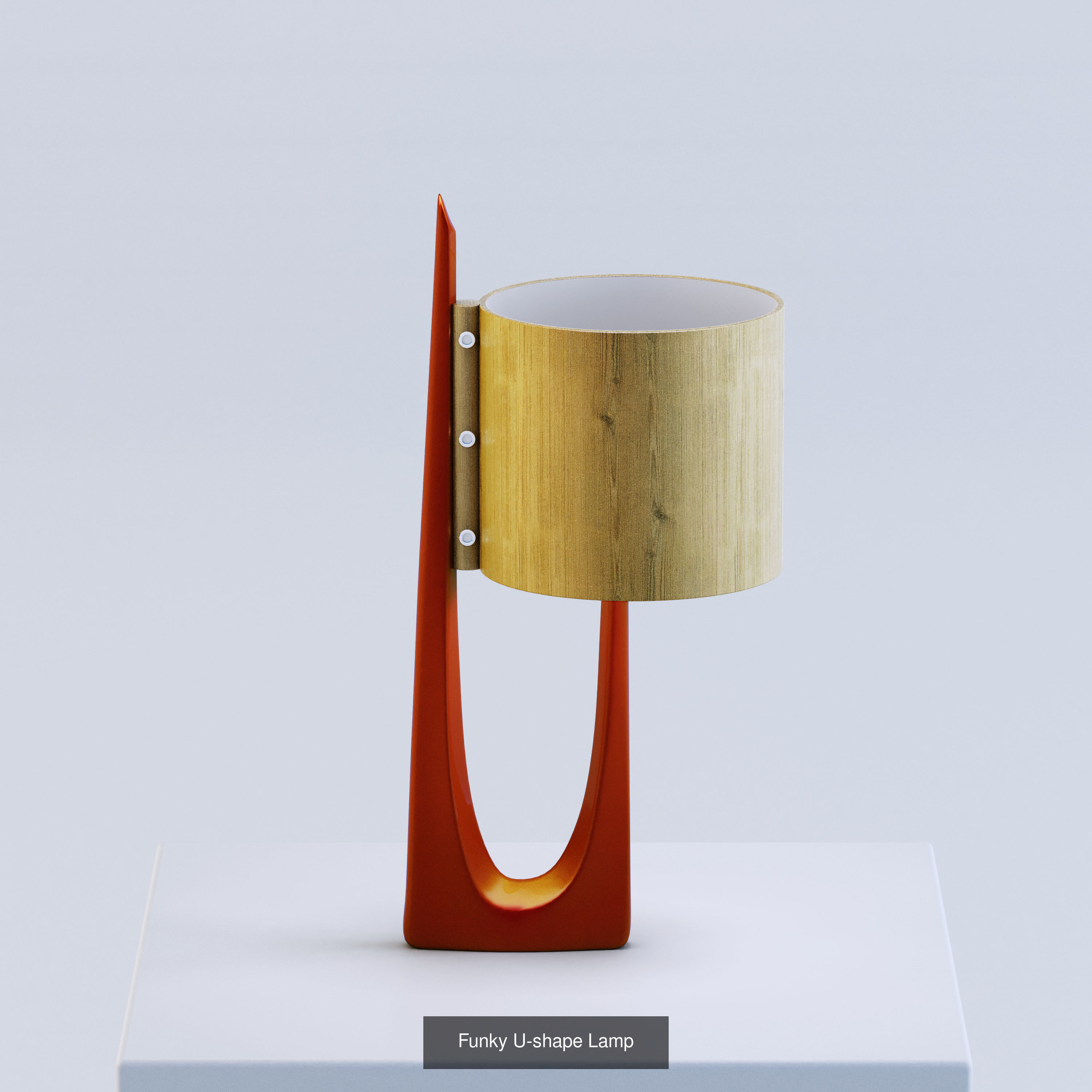 Various Table-top Lamps 3D Model Collection_5