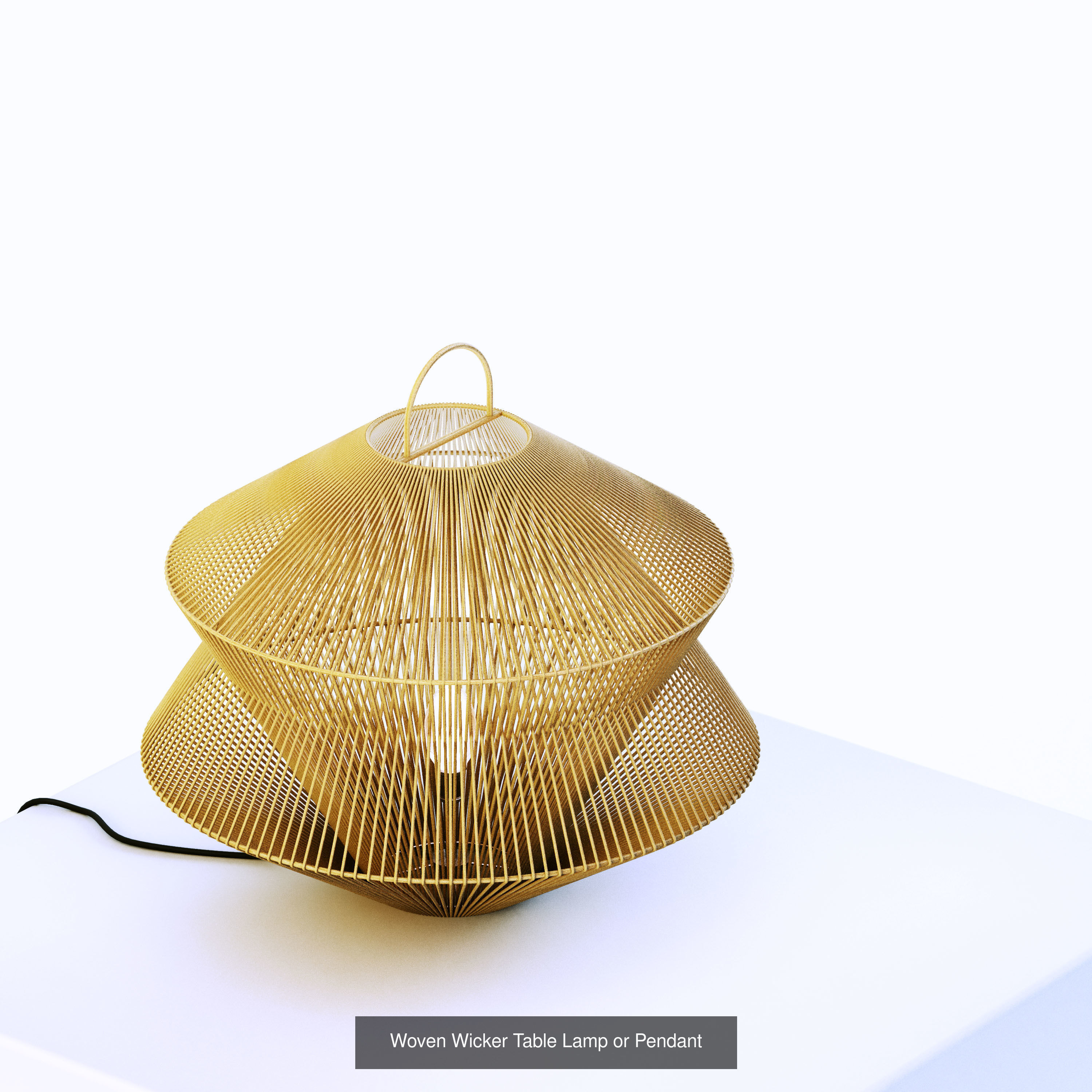 Various Table-top Lamps 3D Model Collection_2
