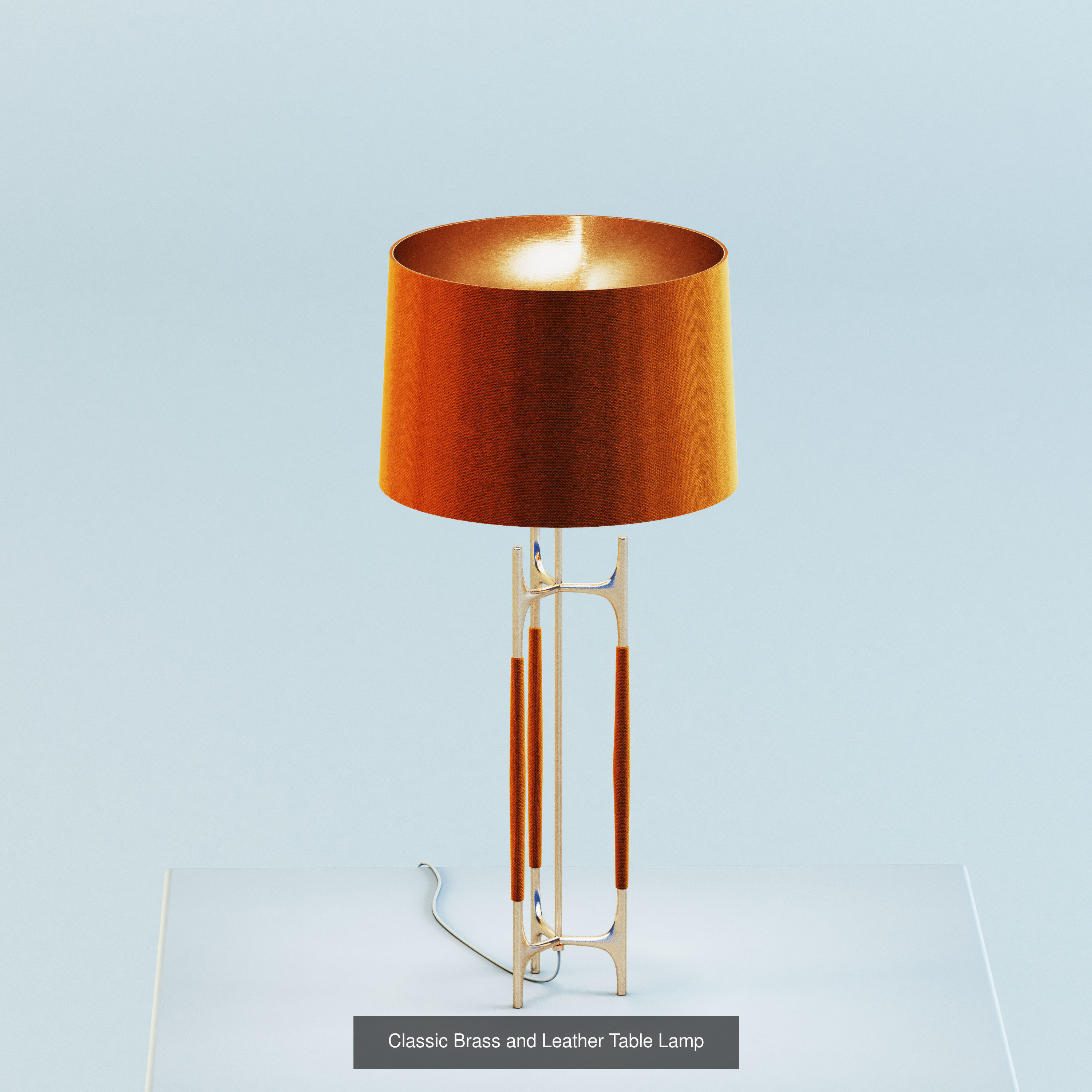 Various Table-top Lamps 3D Model Collection_6