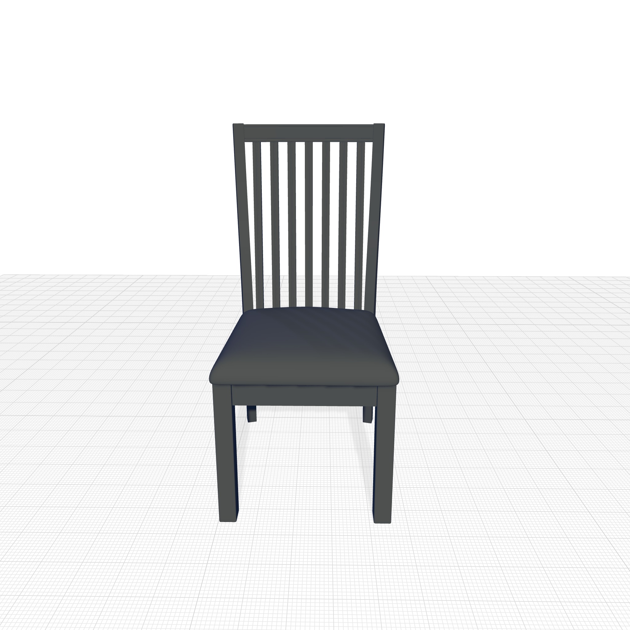 Adamou Upholstered Dining Chair 3D model_3