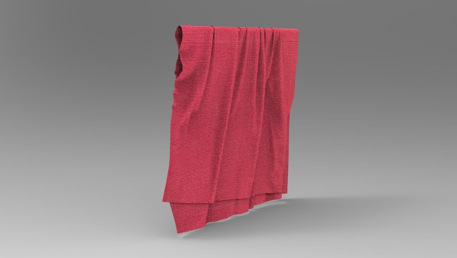 Cloth towels new 3 Low-poly 3D model_10